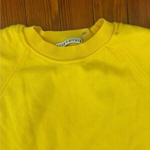 Alice + Olivia Bright Yellow Top